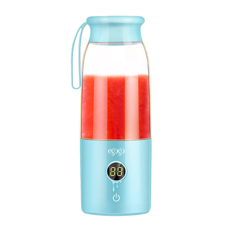 Premium Mini Portable USB Juice Extractor - Mint Green