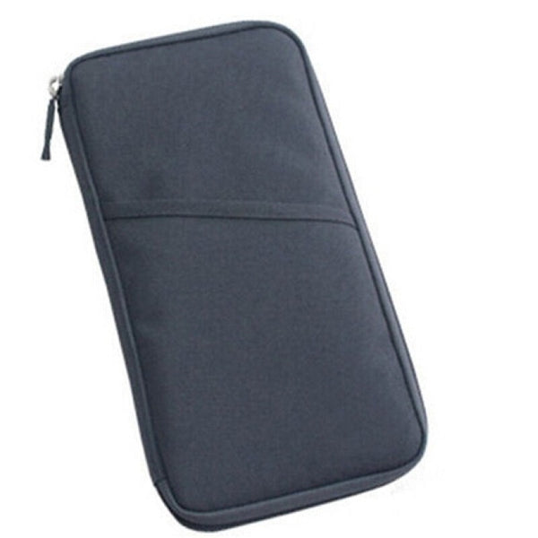 Premium Passport Purse Holder - Gray