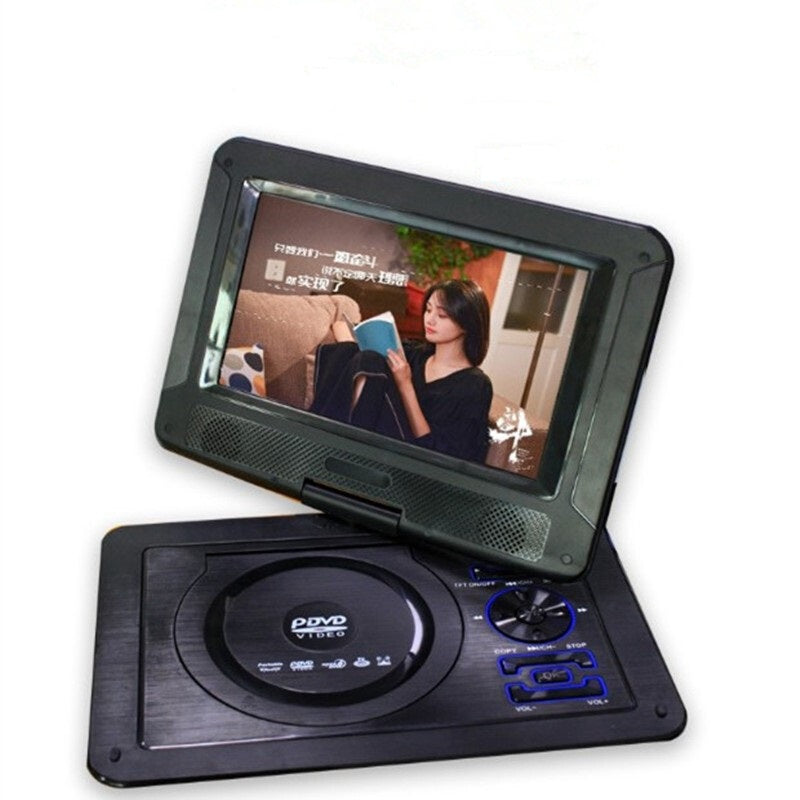 Premium Portable DVD Player - Black