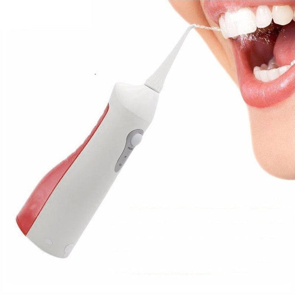 Premium Portable Electric USB Oral Irrigator - Red