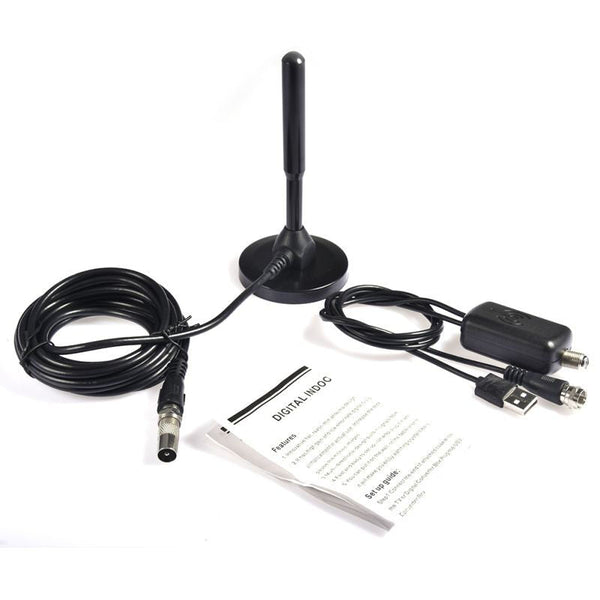 Premium TV Antenna HD For DVB-T Receiver - Black