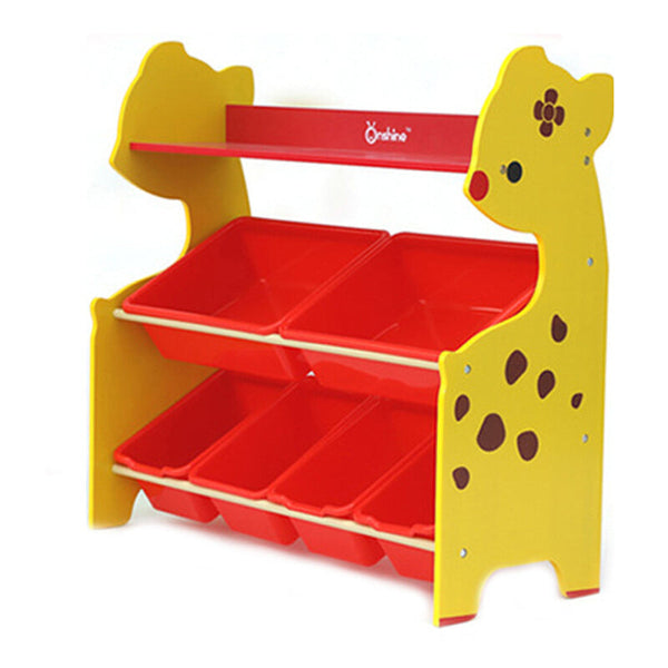 Premium Toy Storage Shelves - Yellow