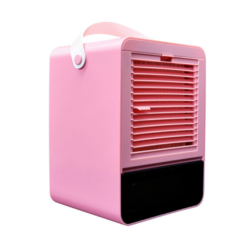 Premium USB Portable Water Cooling Fan - Pink