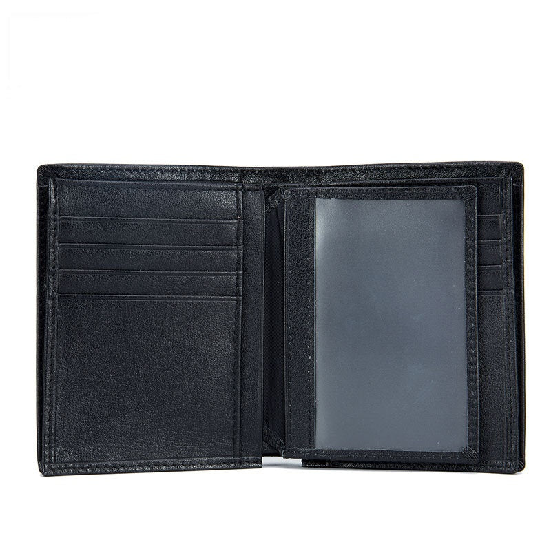 Premium Wallet Clutch Leather - Black