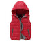 Premium Warm Children Vests - Red