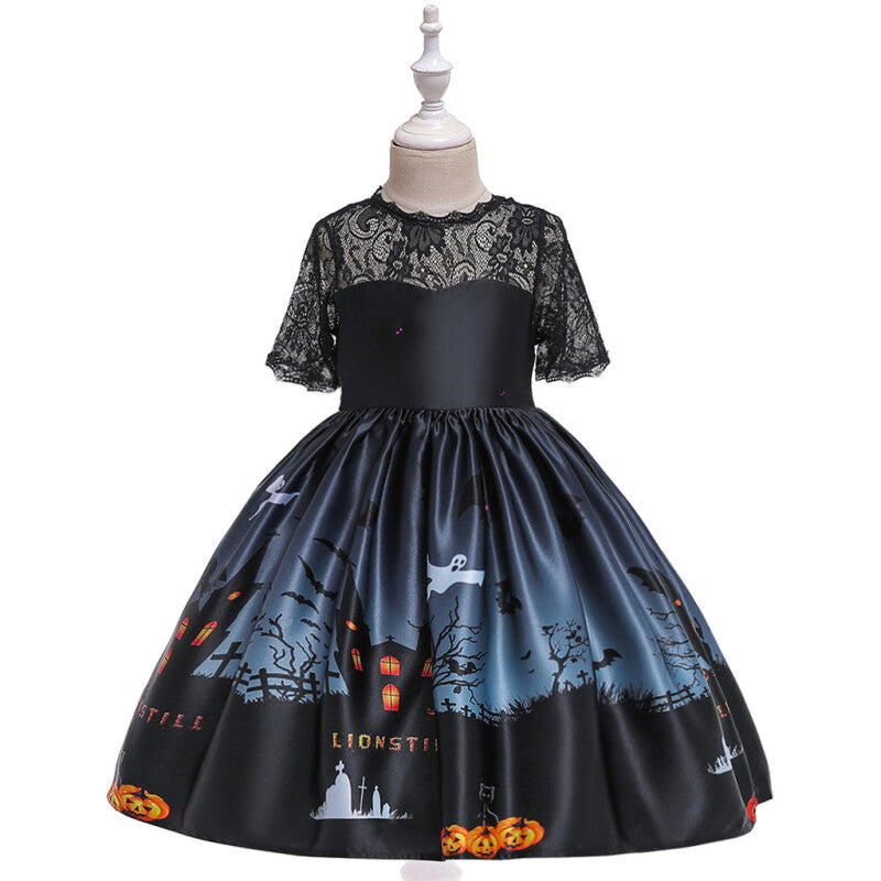 Princess Halloween Party Gown - Black