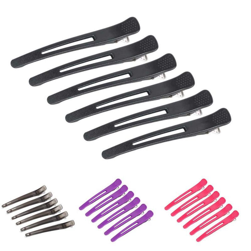 Pro Sectioning Hairdressing Styling Clips - Pink