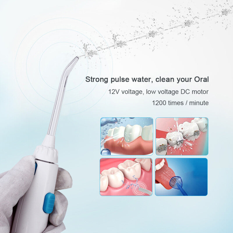 Professional Water Pulse Oral Irrigator - Water Blue