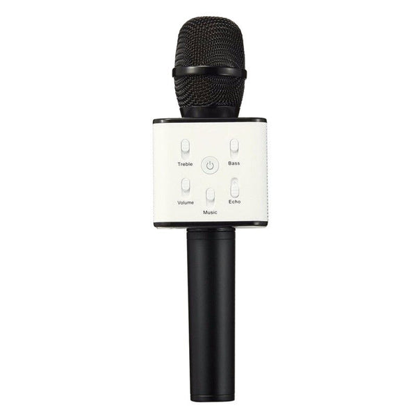 Q7 Portable Bluetooth Karaoke Microphone - Black