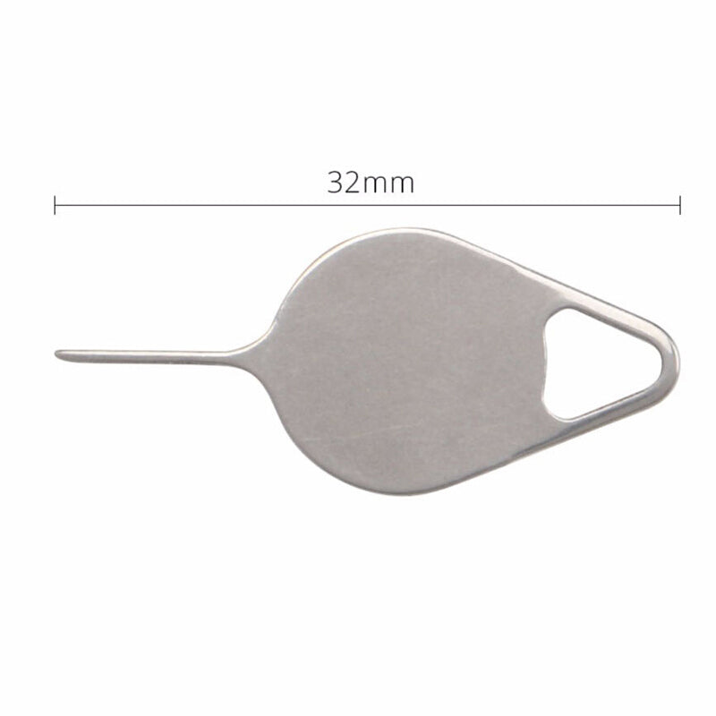 Quality 5pcs Sim Card Eject Pin Needle - Silver