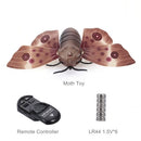 Remote Control Moth Toys Simulated Insect Toys Infrared Sensing Portable RC Toy