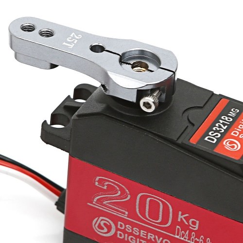 DSSERVO DS3218MG 20kg Metal Gear Digital Steering Servo for RC Baja Car Buggy Truck Boat Airplane Helicopter