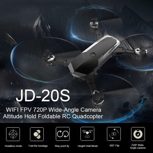 JINGDATOYS JD-20S 720P Wide-Angle Camera  RC Quadcopter