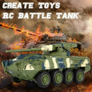 Create Toys 8021 RC Battle Tank Car