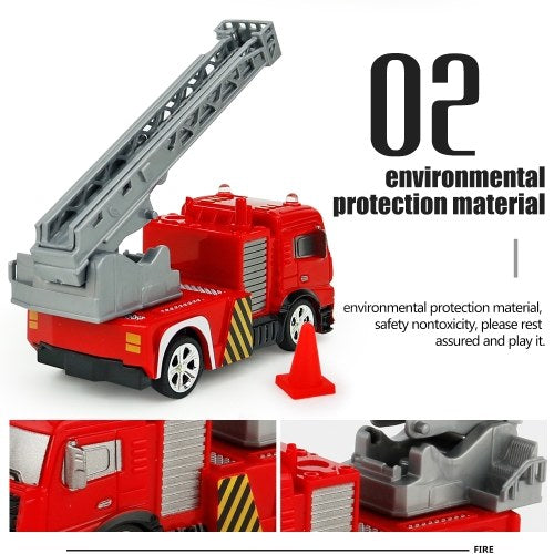 Create Toys Shenqiwei 8027 1/58 Mini Ladder Truck