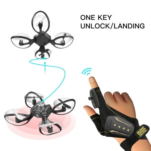 2.4G Glove Control Interactive Mini Drone Quadcopter