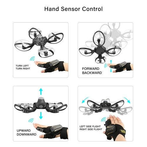 2.4G Glove Control Interactive Mini Drone Quadcopter