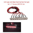 LED Light with Metal Shell Set Red & White Light