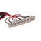 LED Light with Metal Shell Set Red & White Light