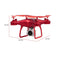 YL 008 RC Drone Quadcopter with Camera 720P