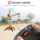 4CH Remote Control Electric Mega Tower Crane 128cm 680 Degree Rotation Construction Crane Toy