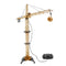 4CH Remote Control Electric Mega Tower Crane 128cm 680 Degree Rotation Construction Crane Toy