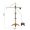 4CH Remote Control Electric Mega Tower Crane 128cm 680 Degree Rotation Construction Crane Toy