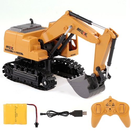 3853 1/24 8CH RC Excavator 2.4Ghz التحكم عن بعد RC مهندس شاحنة