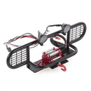 RC Car Metal Bumper with 2 LED Light Remote Control Winch