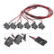 6pcs RC Car LED Light with Lampshade Decorate