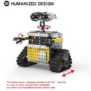 728PCS 2.4GHz 10 Channel RC Robot Building Blocks DIY Stainless Steel Robot Toy Assembly Kits