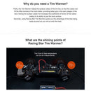 SKYRC RSTW Professional Tire Warmer Electronic Temperature Control for 1/10  Electric Touring Car RC Racing