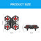 RH817 2.4GHz RC Quadcopter Gesture Sensing Quadcopter Drone