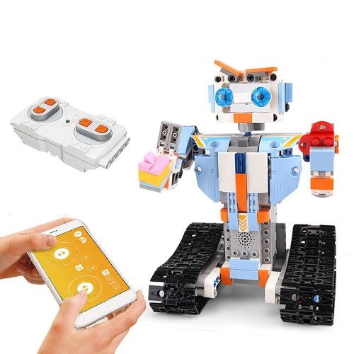 333PCS 2.4GHz Remote Control Robot RC Building Block Robot App Controlled Educational RC Robot