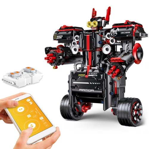 791PCS 2.4G Remote Control APP Control RC Robot RC Educational Bricks STEM Toys