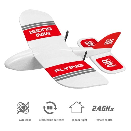 KF606 2.4G RC Airplane Flying Aircraft for Beginner EPP Foam Glider Fixed Wing Airplane