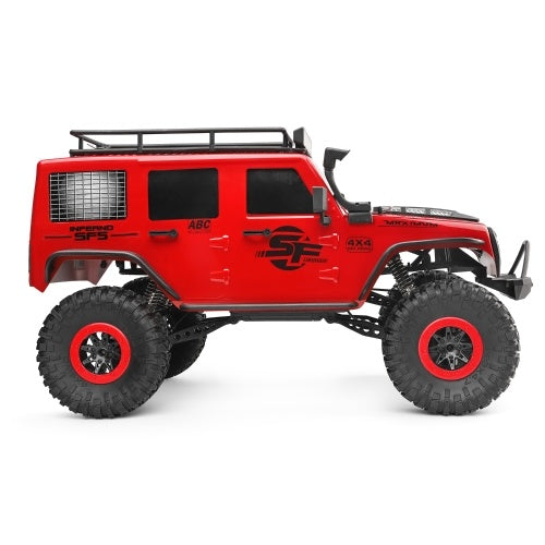 WLtoys 104311 RC سيارة 2.4G 1/10 4WD سيارة جيب SUV نحى موتور التحكم عن بعد على الطرق الوعرة الزاحف سيارة