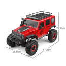 WLtoys 104311 RC سيارة 2.4G 1/10 4WD سيارة جيب SUV نحى موتور التحكم عن بعد على الطرق الوعرة الزاحف سيارة