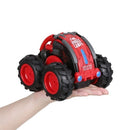 2.4GHz Amphibious Remote Control Car Fancy Stunt RC Car Waterproof Rotating RC Car Toy