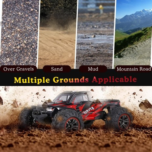 X-04 1:10 RC سيارة RC شاحنة 4WD 2.4 جيجا هرتز على الطرق الوعرة RC الشاحنات 18 دقيقة 45 كم / ساعة سيارة عالية السرعة سيارة التحكم عن بعد