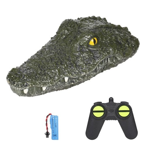 JJRC RC Boat Simulation Crocodile Electric Racing Boat for Pools 2.4G Remote 2CH Control Spoof Toy