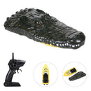 Simulation Crocodile Head Electric Racing Boat 10KM/H High Speed 2 Channels Remote Control Boats for Pools Spoof Toy