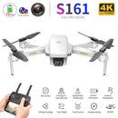 CSJ S161 Mini Pro Drone 4K كاميرا تحديد المواقع التدفق البصري RC كوادكوبتر