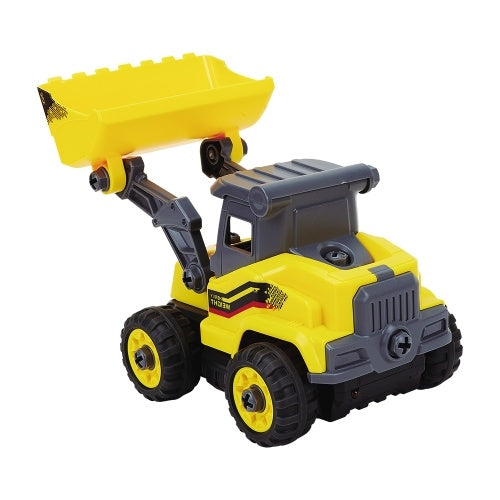 2.4Ghz RC Bulldozer Construction Vehicle Toy Electric Truck Digger Car for Children RC Car DIY Educational Toy