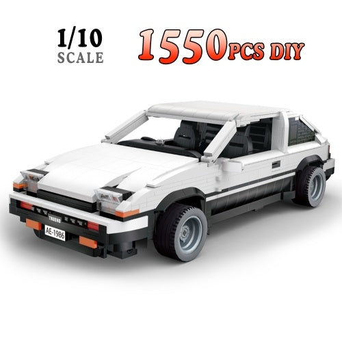 1550PCS Car Model Building Blocks Construction Toy DIY Assembly Car Parent-child Toy Home Indoor Toy Gift for Children