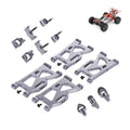 Front Rear Aluminum Alloy Suspension Arms Steering Hub Kit For WLtoys XKS 144001 RC Racing Car