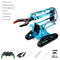 K1 2.4Ghz RC Robotic Arm Car Aluminum Alloy Remote Control Robot with Wheels DIY Building Toy