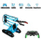 K1 2.4Ghz RC Robotic Arm Car Aluminum Alloy Remote Control Robot with Wheels DIY Building Toy