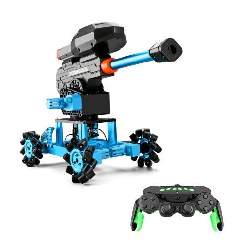 K1 2.4Ghz RC Robotic Arm Car Aluminum Alloy Remote Control Robot with Wheels DIY Building Toy