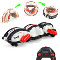 2.4Ghz Remote Control Rolling Car Transform Stunt Car RC Car One Key Folding Full-direction Rotation Toy